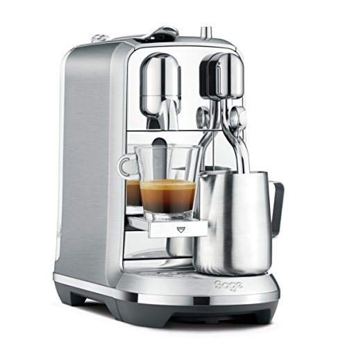 (-26%) Sage Nespresso SNE800BSS the Creatista Plus Kaffeekapselmaschine, Gebürstetes Edelstahl