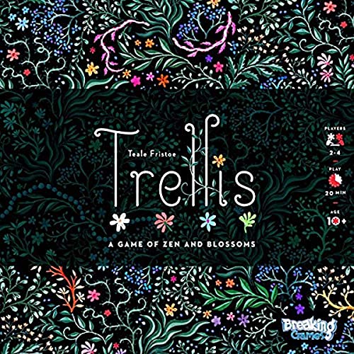 Trellis - Strategic Board Game | Perfect for Game Nights, Parties, and Casual Hangouts Components | Easy to Learn, Fun to Master | Ideal for 2-4 Players