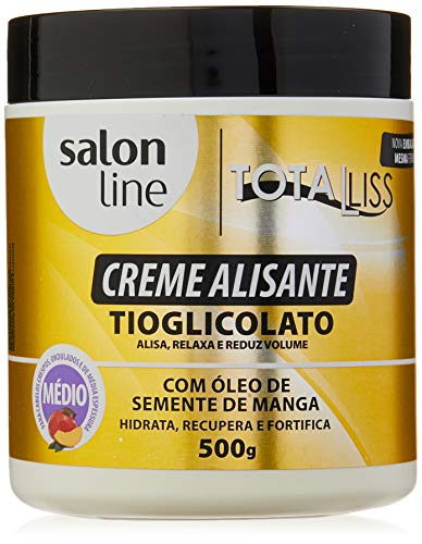 Creme Alisante Manga Médio Salon