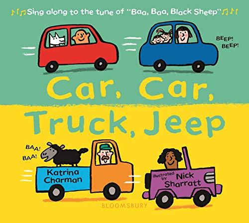 Car, Car, Truck, Jeep book cover