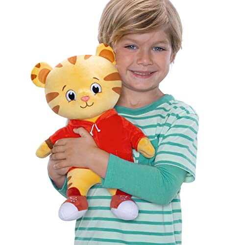 Daniel Tiger's Neighborhood Cuddle Up Daniel Tiger Plush Toy Super Soft Kids Character Stuffed Plush Toy - Polyester Microfiber - for Boy and Girls, 12 Inches Tall!