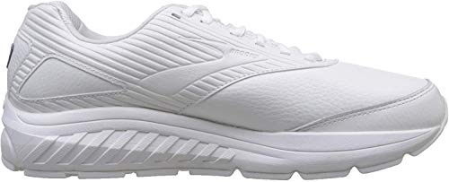 Brooks Men's Addiction Walker 2 Walking Shoe - White/White - 7 Narrow