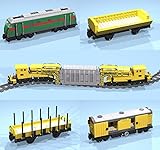 Heavy Transformer Transport Train Legor Moc Building Instructions Lego Train Moc Plans Book 22 English Edition