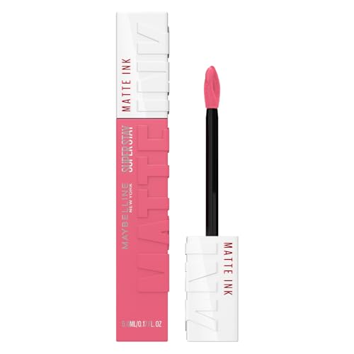 Maybelline New York SuperStay Matte Ink Liquid Lipstick - 125 Inspirer, Highly pigmented, Transfer Proof & Fade Proof. Maybelline New York SuperStay *