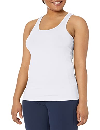 Speedy Cat Ribbed Tank Tops for Women Racerback Scoop Neck Tight Workout, White, 3XL : Amazon.ae: Fashion