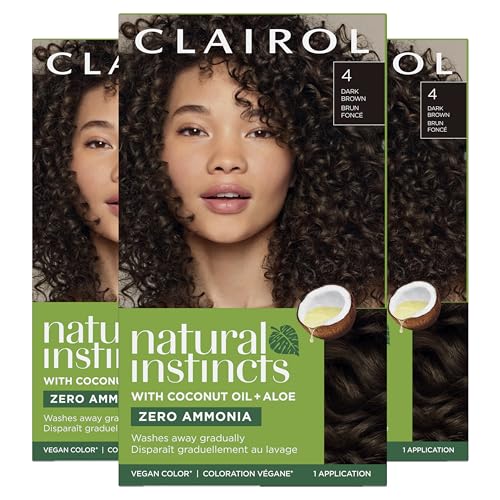 Natural Instincts Demi Permanent Hair Dye 4 Dark Brown Or Ammoniafree