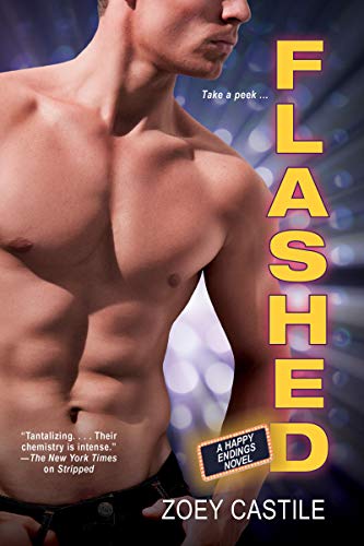 Flashed book cover