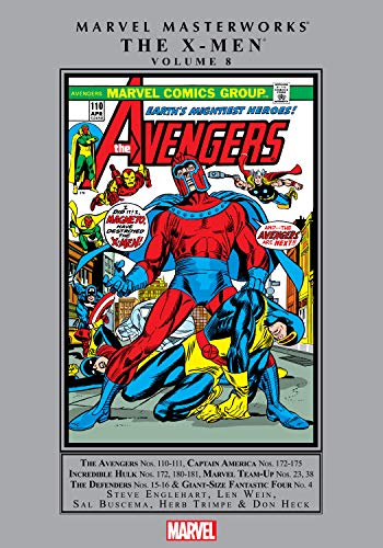 X-Men Masterworks Vol. 8 book cover