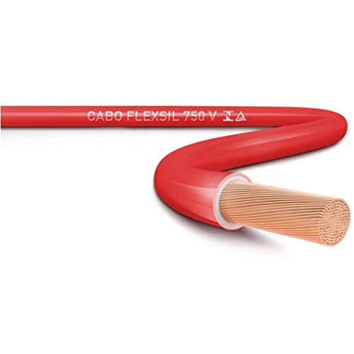 Cabo Flexivel Flexsil 750V 1,50MM² 100M Vermelho