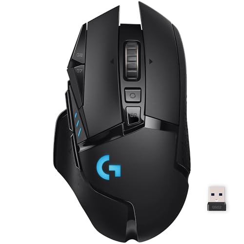 Logitech G502 Lightspeed Wireless Gaming Mouse Hero 25K PowerPlay