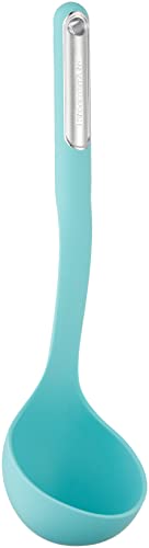 KitchenAid KL006OHAQA Silicone Ladle, 13 inches, Aqua Sky