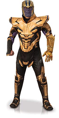 Rubie's Adult Costume Marvel Avengers: Endgame Deluxe Thanos and Mask Adult Sized Costumes, As Shown, Standard US