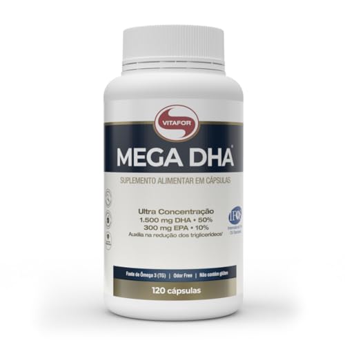 Mega Dha - 120 Cápsulas - Vitafor, Vitafor