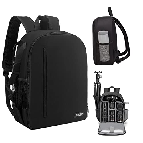 CADeN Camera Backpack Bag Professional for DSLR/SLR Mirrorless Camera Waterproof, Camera Case Compatible for Sony Canon Nikon