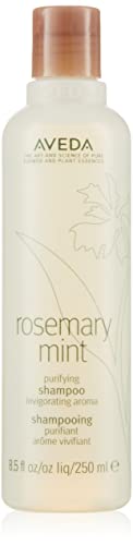 Aveda Rosemary Mint Purifying Shampoo | Clarifying Shampoo | Adds Shine | for Normal to Oily Hair, Fine to Medium Hair Types | 97% Naturally Derived*, 8.5 Fl Oz