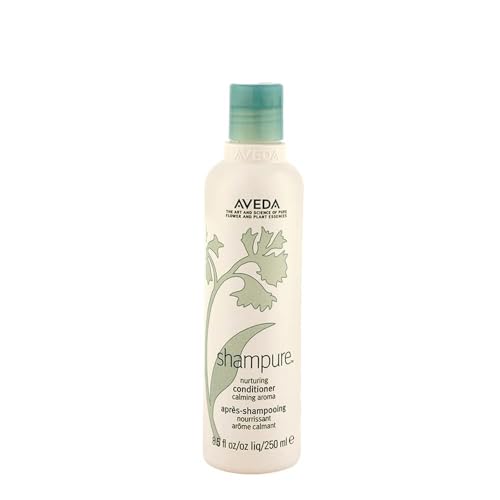 Aveda Shampure Nurturing Conditioner for Fine to Medium Hair | Lightweight Conditioner | 98% Naturally Derived* | Calming Aroma of Lavender & Ylang Ylang, 8.5 Fl Oz