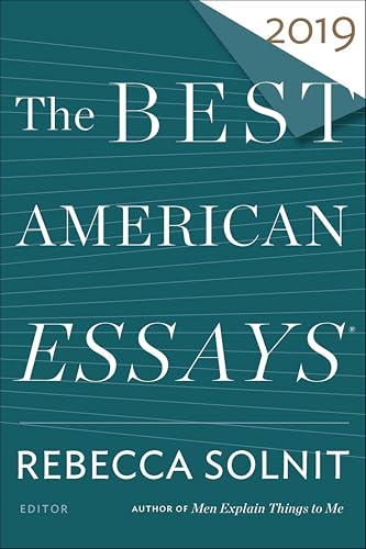 The Best American Essays 2019 book cover