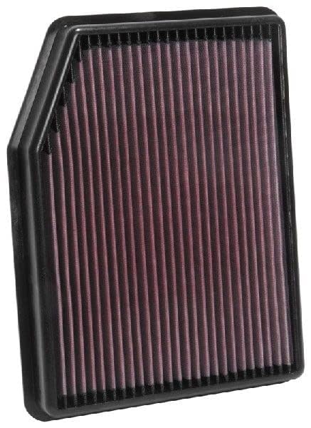 K&N High-Flow Original Lifetime Engine Air Filter: Increase Power: Premium, Washable: Compatible with 2019-2025 Cadillac/Chevy/GMC: Escalade, Silverado, Suburban, Tahoe, Sierra, Yukon, 33-5083