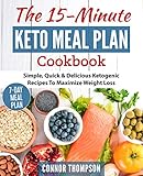 The 15 Minute Keto Meal Plan Simple Quick Delicious Ketogenic Recipes To Maximize Weight Loss The Keto Diet For Beginners Book 3