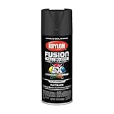 Krylon Fusion All-In-One Black Spray Paint 12 oz — product image
