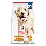 Hill's Science Diet Adult 1-5 Light Large Breed Dry Dog Food, Chicken Meal & Barley, 30 lb. Bag