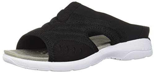 Easy Spirit, TRACIEE2 Sandal, Black 001, 9 WW