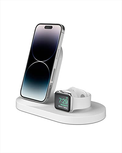 Belkin Boost Up Wireless Charging Dock for iPhone + Apple Watch + USB-A Port