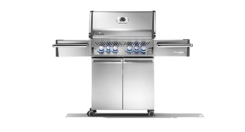 Napoleon Prestige PRO 500 RSIB Propane Gas Grill with Infrared Rotisserie Stainless Steel