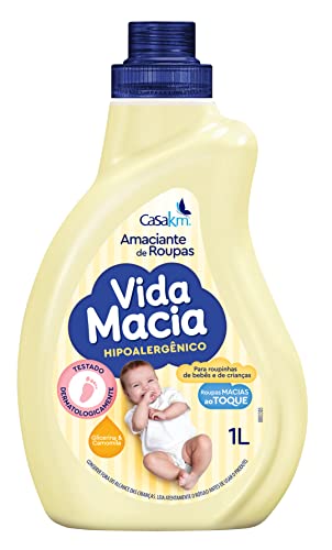 "Amaciante Vida Macia: Conforto e Aroma 🌼"
