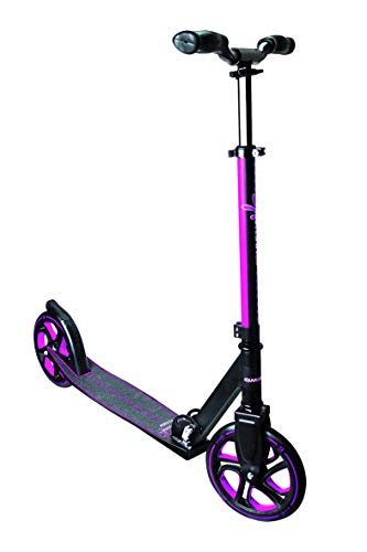 (-25%) muuwmi Aluminium Scooter Pro – Tretroller, 215 mm, ABEC 7, für Kinder und Erwachsene, GS-geprüft, höhenverstellbar, pink