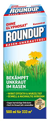 (-37%) Roundup Rasen-Unkrautfrei 500 ml Konzentrat gegen Klee & Löwenzahn