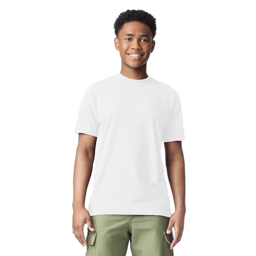 Comfort Colors Adult Short Sleeve Tee, Style G1717, White (1-pack), X-Large