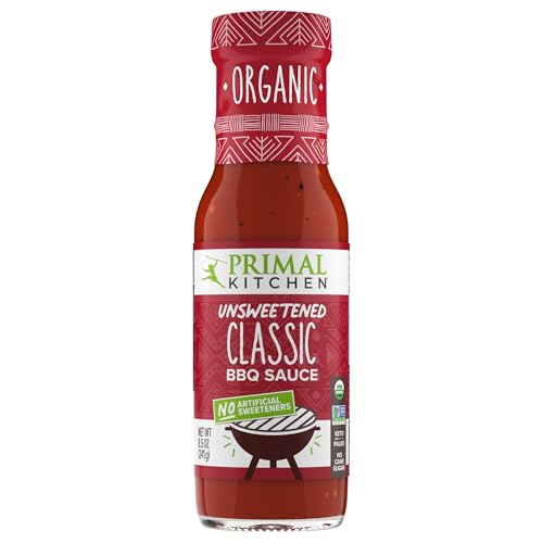 Primal Kitchen Classic BBQ Sauce Organic & Unsweetened, 8.5 Fl Oz