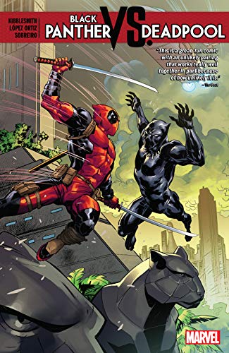 Black Panther vs. Deadpool book cover