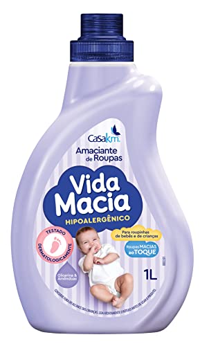 Casa Km Amaciante Vida Macia Glicerina & Amêndoas 1L