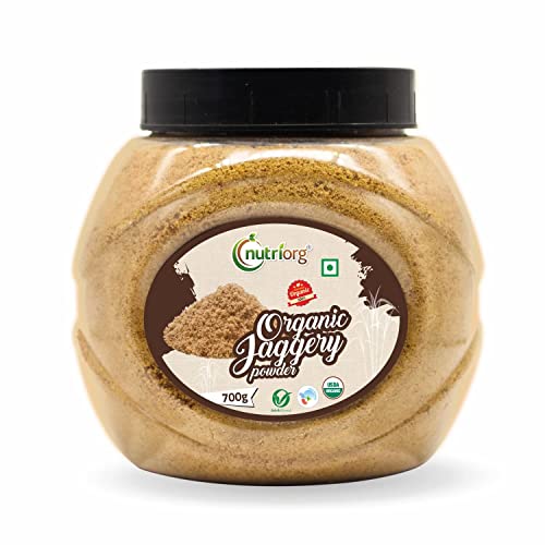 Organic Jaggery Powder 1.4Kg (Pack of 2 * 700g) | Certified Organic Gud | Unrefined & Chemical-Free Natural Sweetener| No Preservatives | Premium Suga