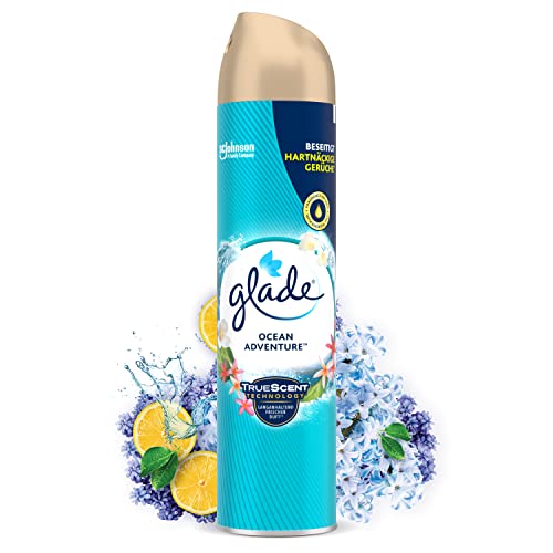 (-15%) Glade Duftspray für langanhaltende Frische in allen Räumen, Lufterfrischer Spray, Ocean Adventure, 1er Pack (1 x 300 ml)