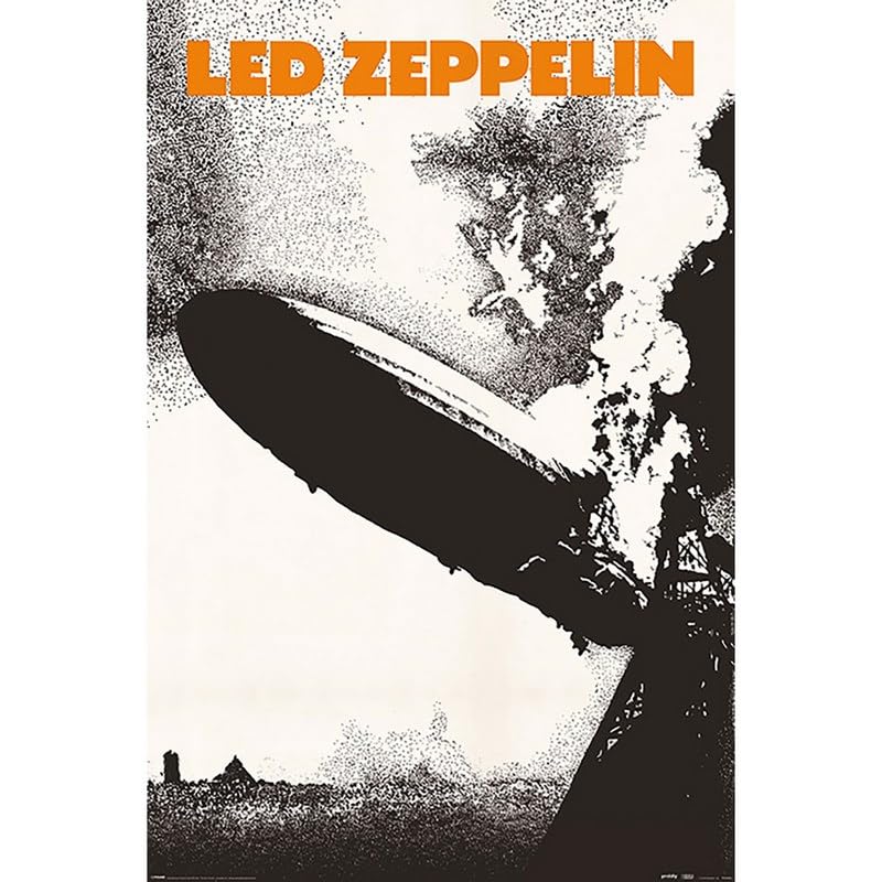 Pyramid America Led Zeppelin I Music Album Cover Cool Wall Decor Art Print Poster 60x90