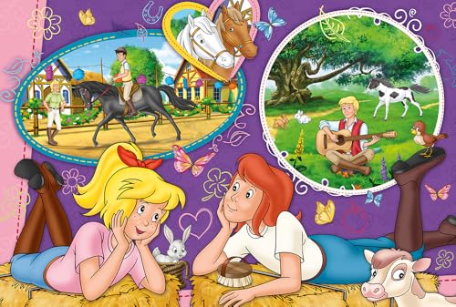 🔥 STARKER PREIS (-67%) Schmidt Spiele Puzzle 56321 Blocksberg/Bibi & Tina Bibi und Tina, Freundinnen für Immer, 150 Teile Kinderpuzzle, bunt