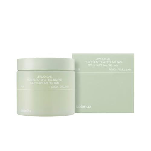 Celimax Jiwoogae Heartleaf Bha Peeling Pad Or Pore Care Exfoliating