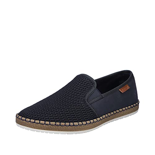 (-36%) Rieker Herren Low-Top Sneaker B5265, Männer Halbschuhe,Strassenschuhe,Sportschuhe,Freizeitschuhe,Turnschuhe,Laufschuhe,blau (14),45 EU / 10.5 UK
