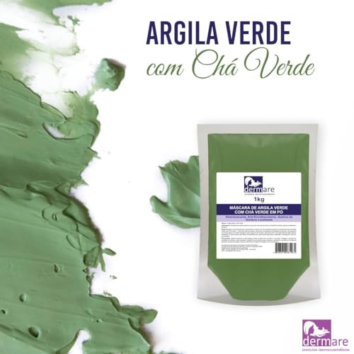 Argila Verde Com Chá Dermare