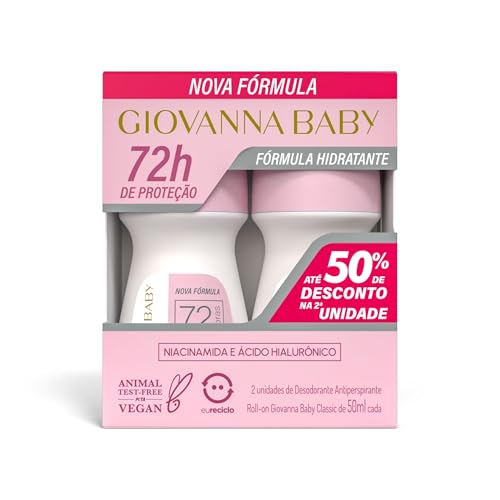 Giovanna Baby - Kit Giovanna Baby Desodorante Roll On Fem C/2 50Ml Classic