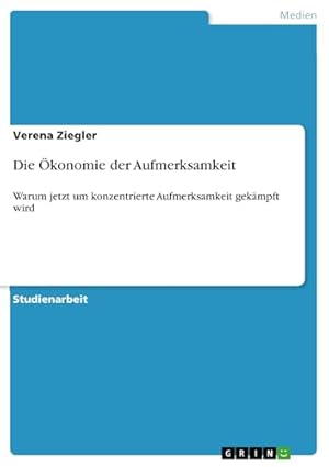Ökonomie der Aufmerksamkeit Georg Franck
