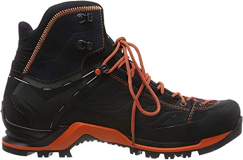 (-30%) Salewa Mountain Trainer Mid Gore-Tex Herrenwanderstiefel, Asphalt/Fluo Orange, 46.5
