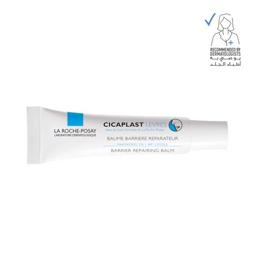 La Roche-Posay Cicaplast Lip Balm B5, Hydrating Balm with Shea Butter, Lip Treatment for Dry Cracked Lips, Moisturizing and Repairing Balm, Fragrance Free