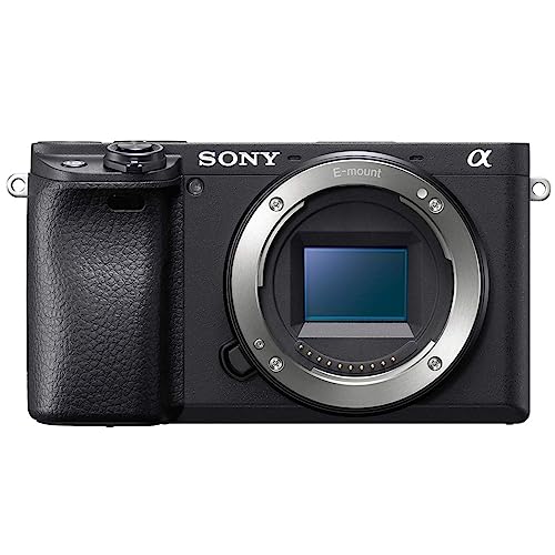 Sony Alpha a6400 Mirrorless Camera: Compact APS-C Interchangeable Lens Digital Camera with Real-Time Eye Auto Focus, 4K 