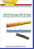 2019 Energyoil Gas Directory Of Search Firms And Recruiters Job Hunting Get Your Resume In The Right Hands English Edition