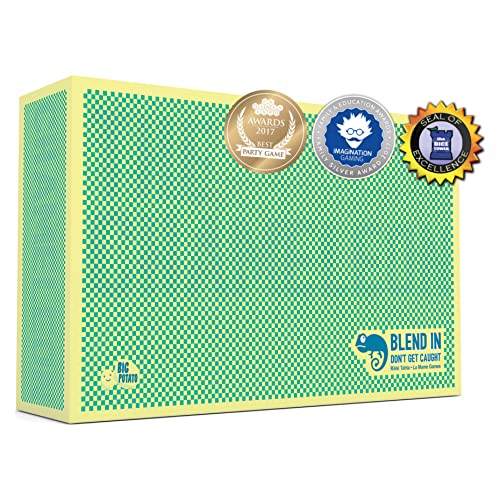 Big Potato The Chameleon, Award-Winning Board Game for Families & Friends for 3-8 Players