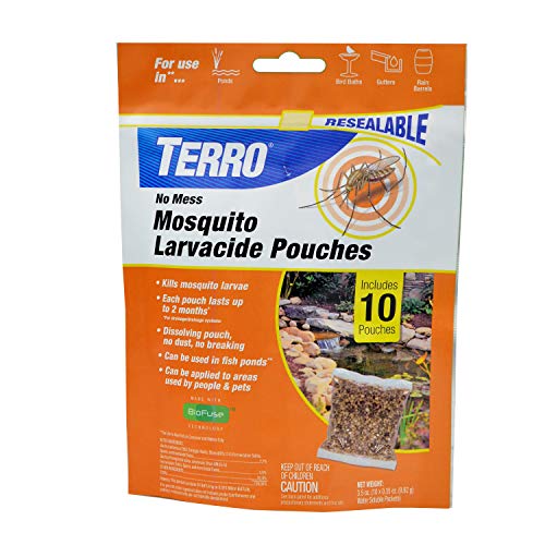 Terro – T1210 No Mess Mosquito Larvacide Pouches